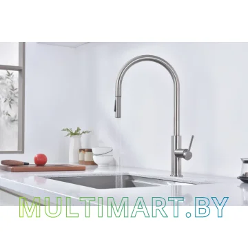 Смеситель Paulmark Senso Se215180-BS (брашированная сталь) картинка 4